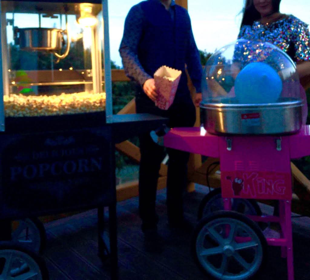 Popcorn i wata cukrowa