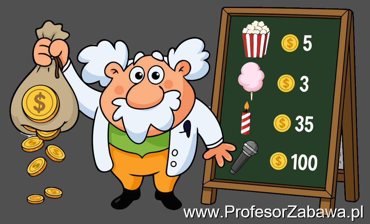 Profesor Zabawa – cennik